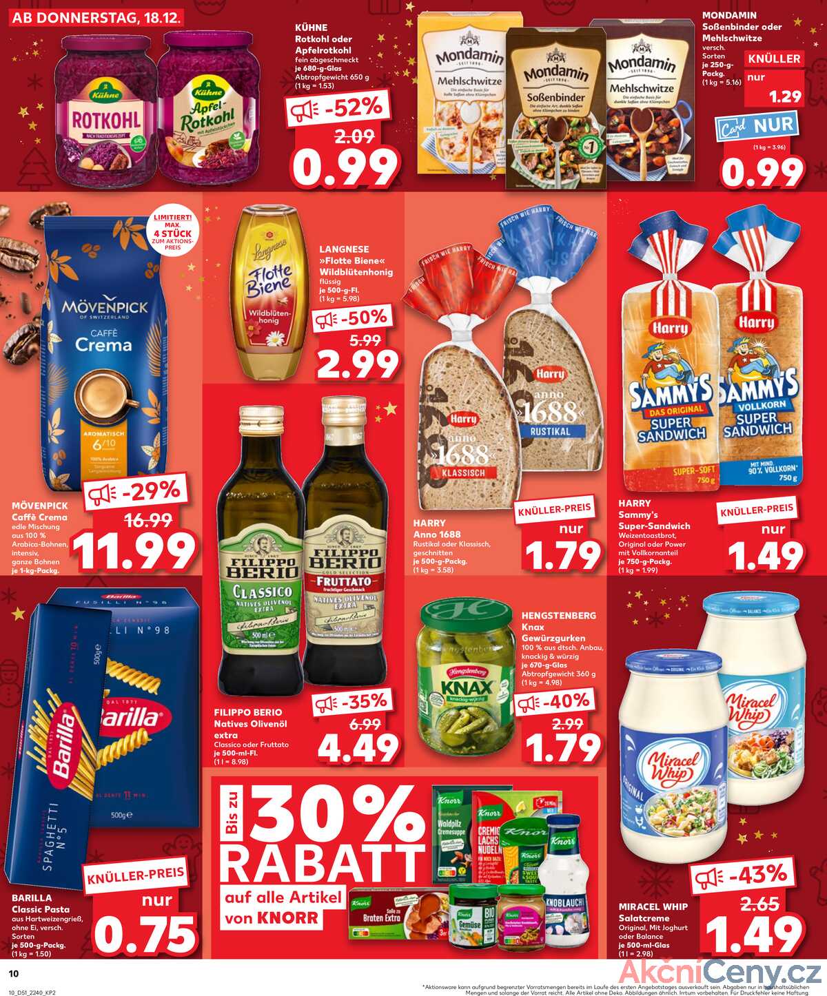 Leták Kaufland Německo 21.12.-24.12.2025 strana 10