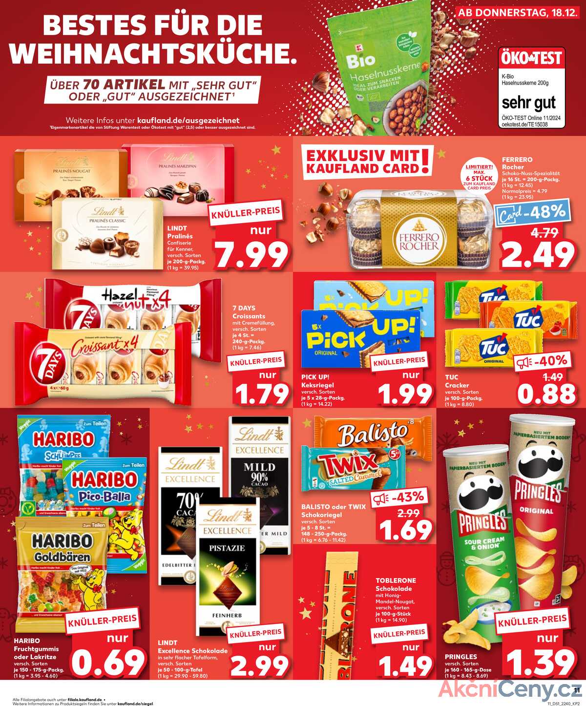 Leták Kaufland Německo 21.12.-24.12.2025 strana 11