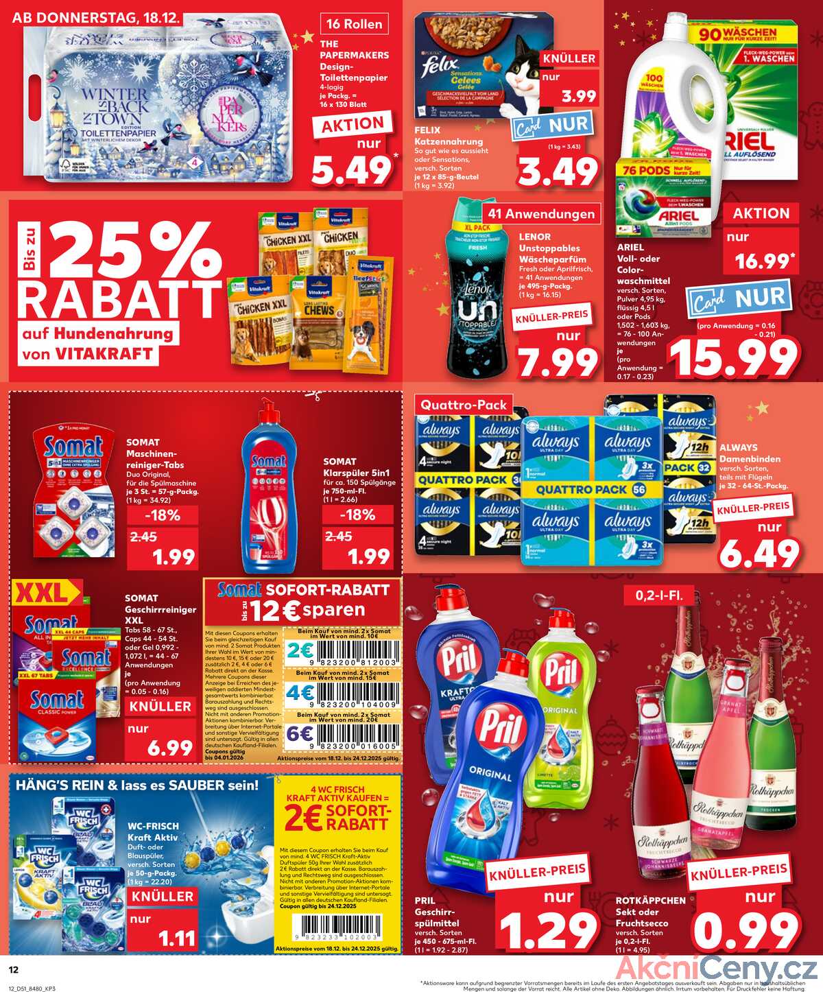 Leták Kaufland Německo 21.12.-24.12.2025 strana 12