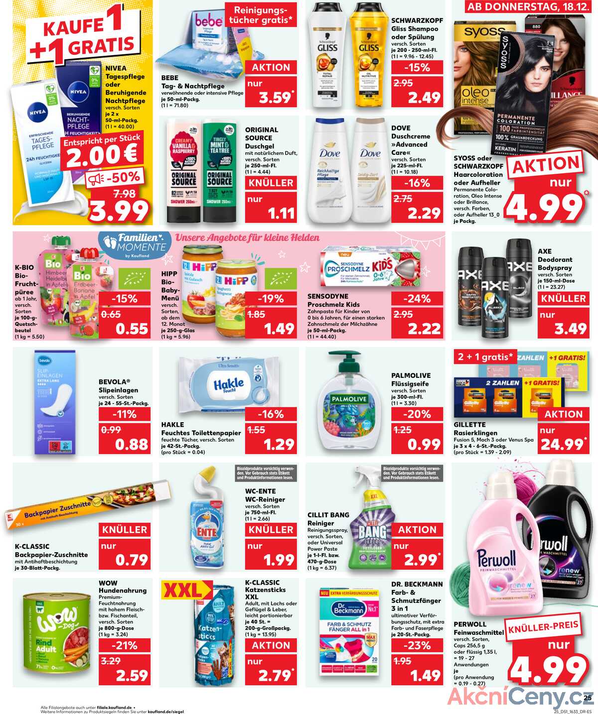Leták Kaufland Německo 21.12.-24.12.2025 strana 25