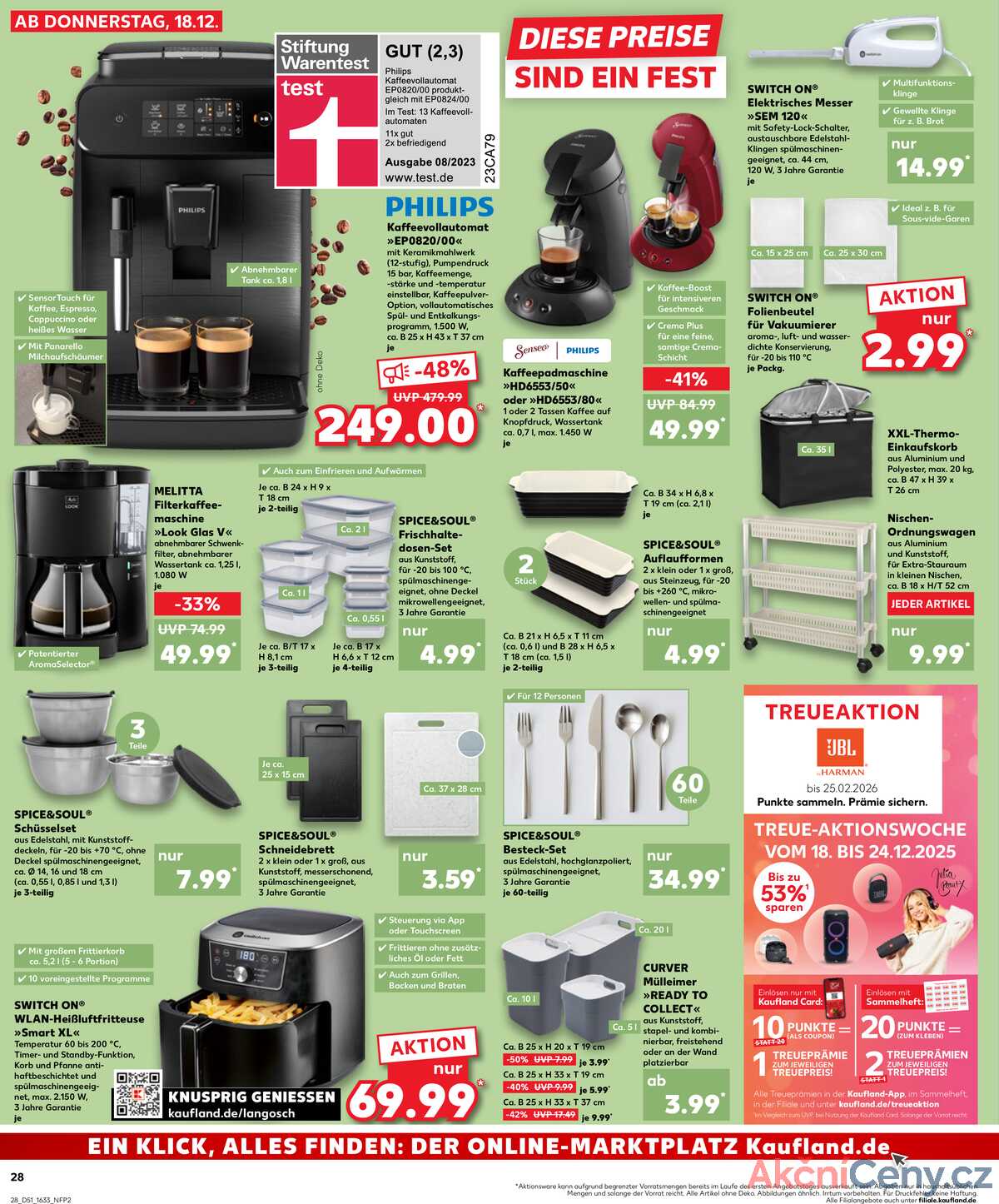 Leták Kaufland Německo 21.12.-24.12.2025 strana 28