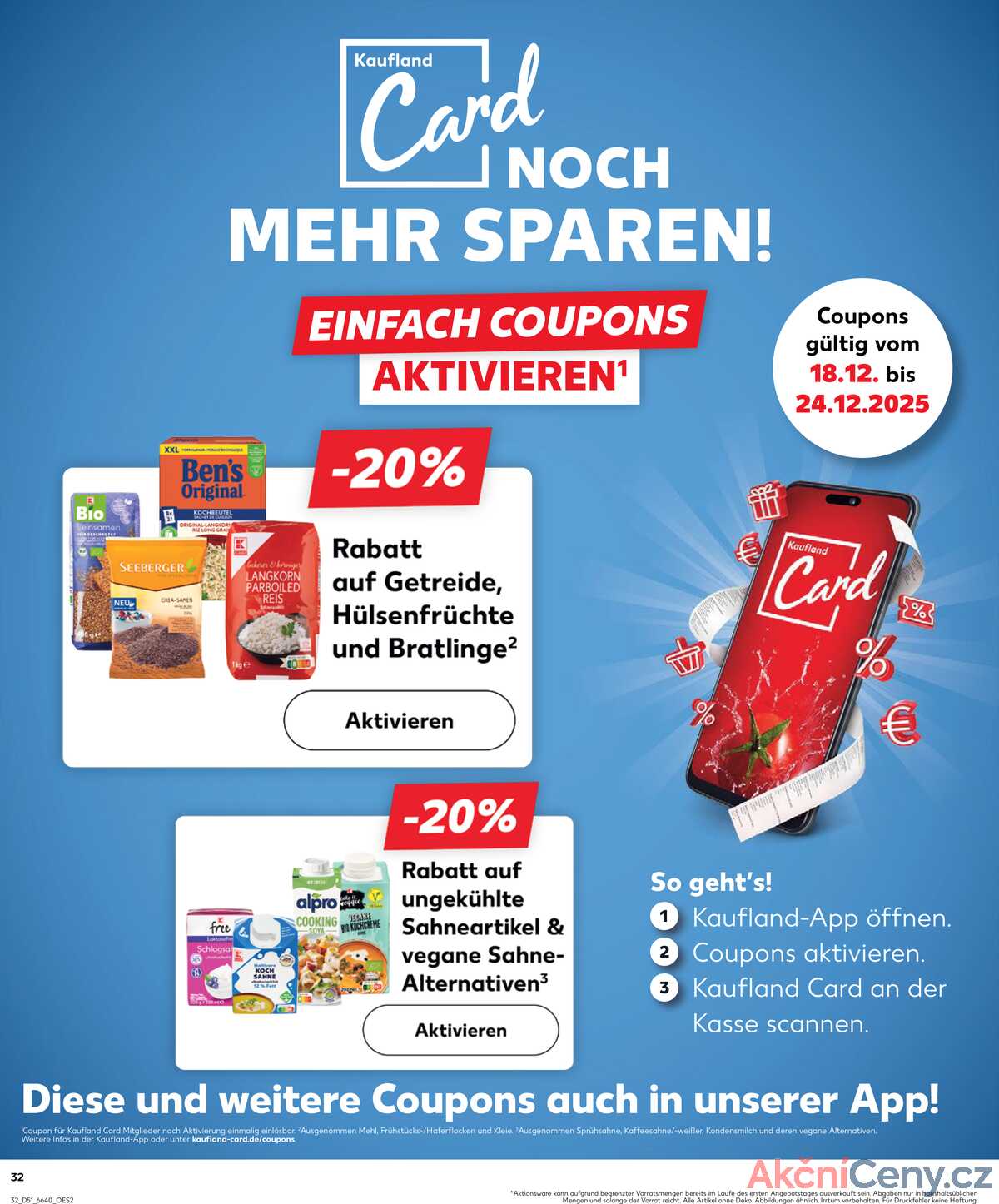 Leták Kaufland Německo 21.12.-24.12.2025 strana 32