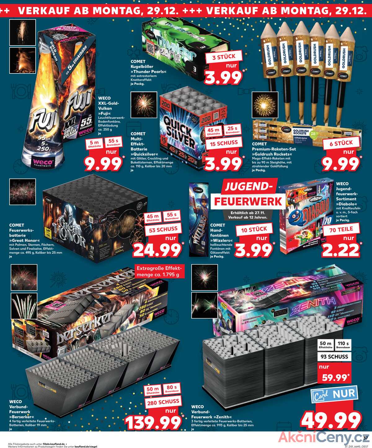 Leták Kaufland Německo 21.12.-24.12.2025 strana 37