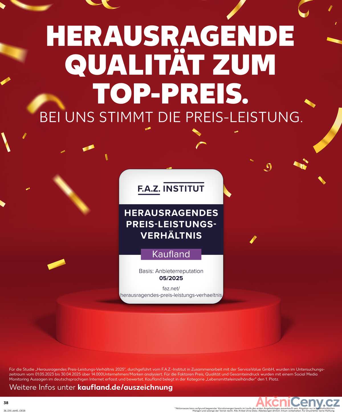 Leták Kaufland Německo 21.12.-24.12.2025 strana 38