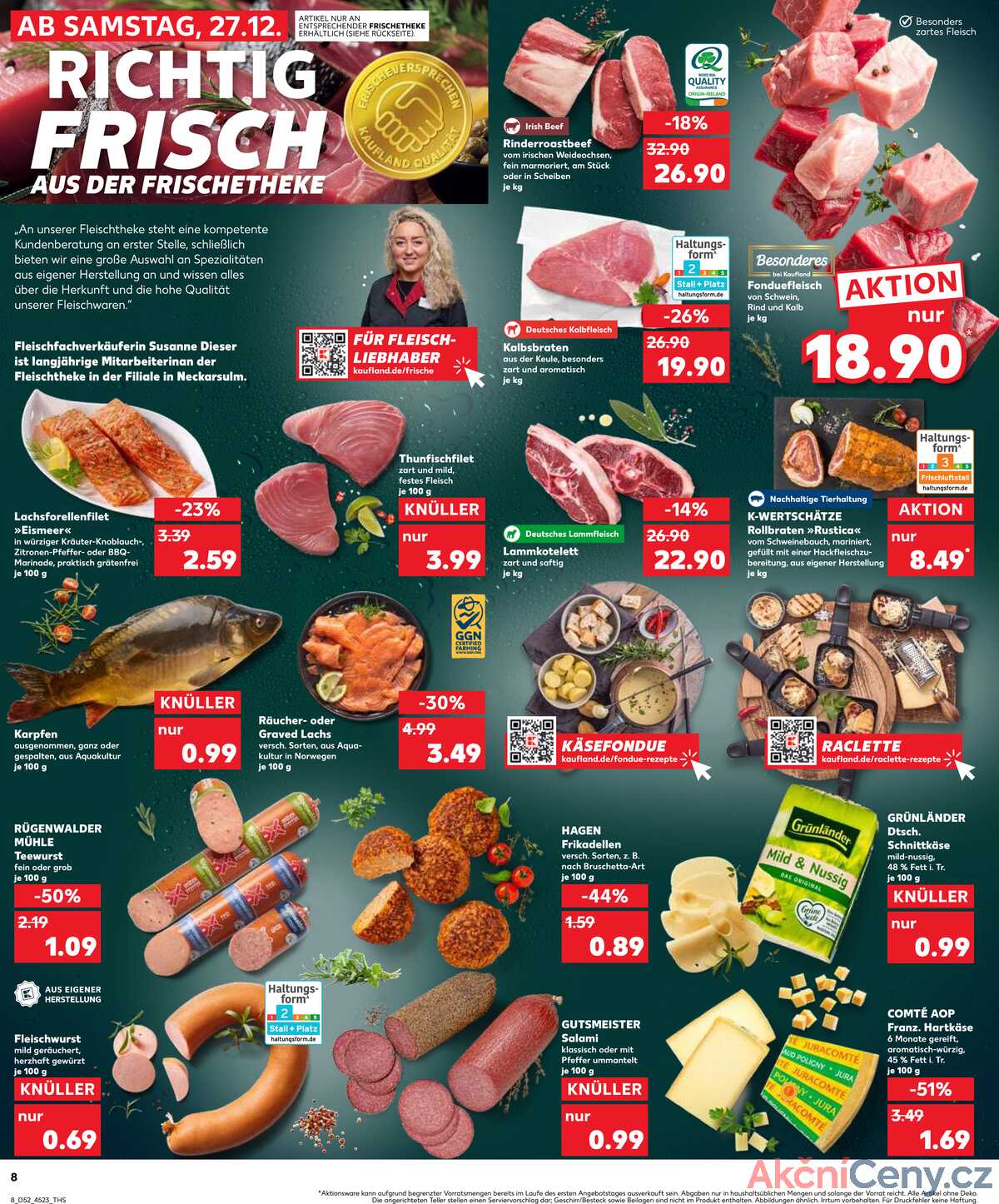 Leták Kaufland Německo 27.12.-31.12.2025 strana 8