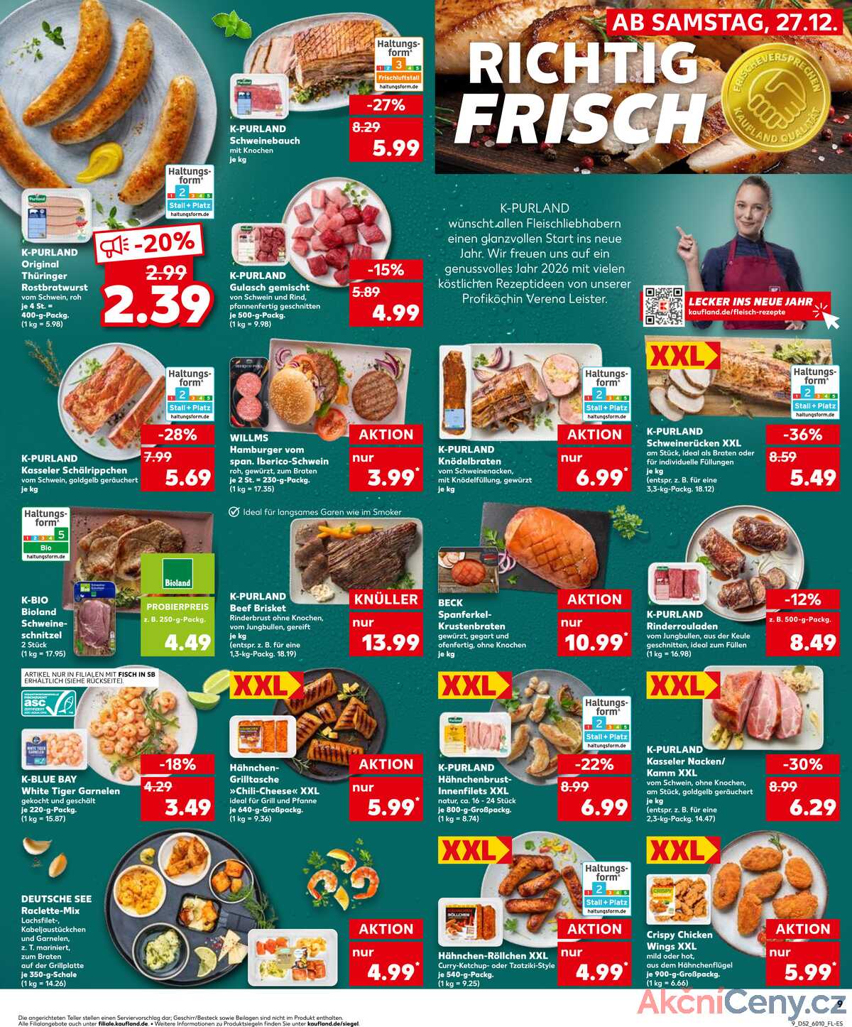 Leták Kaufland Německo 27.12.-31.12.2025 strana 9