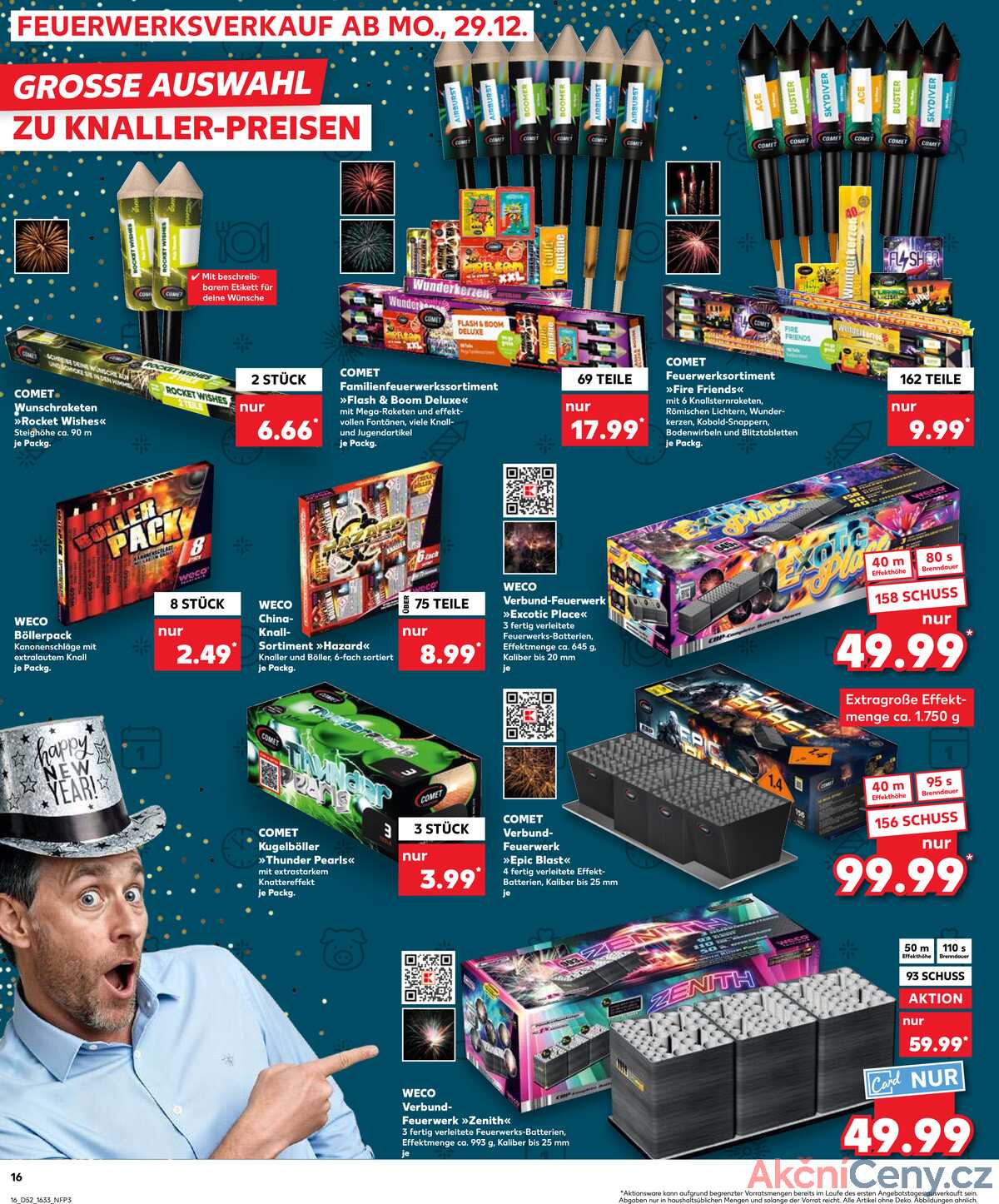 Leták Kaufland Německo 27.12.-31.12.2025 strana 16