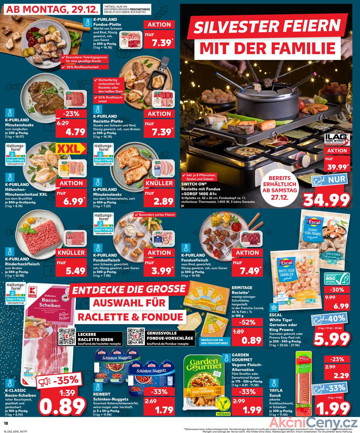 Leták Kaufland Německo 27.12.-31.12.2025 strana 18