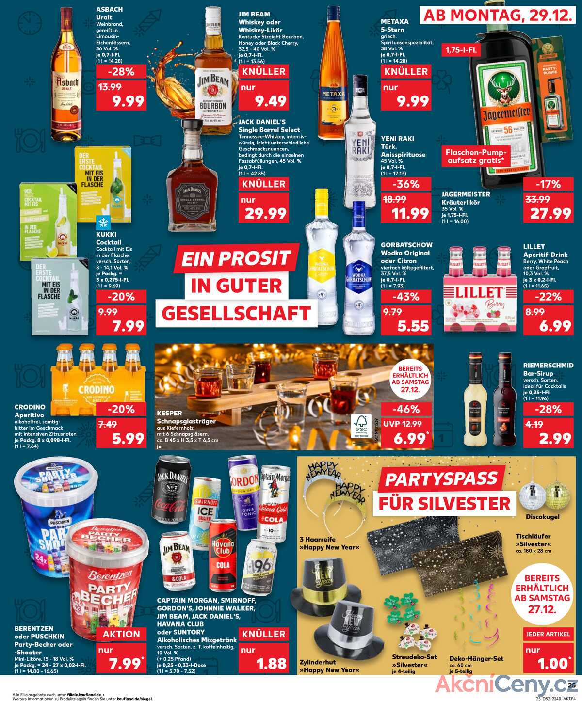 Leták Kaufland Německo 27.12.-31.12.2025 strana 25