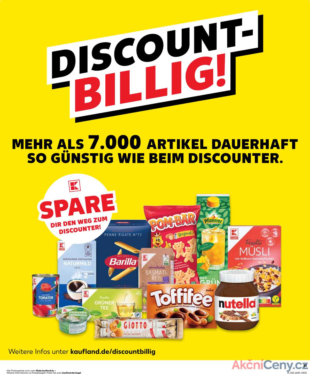 Leták Kaufland Německo 27.12.-31.12.2025 strana 31