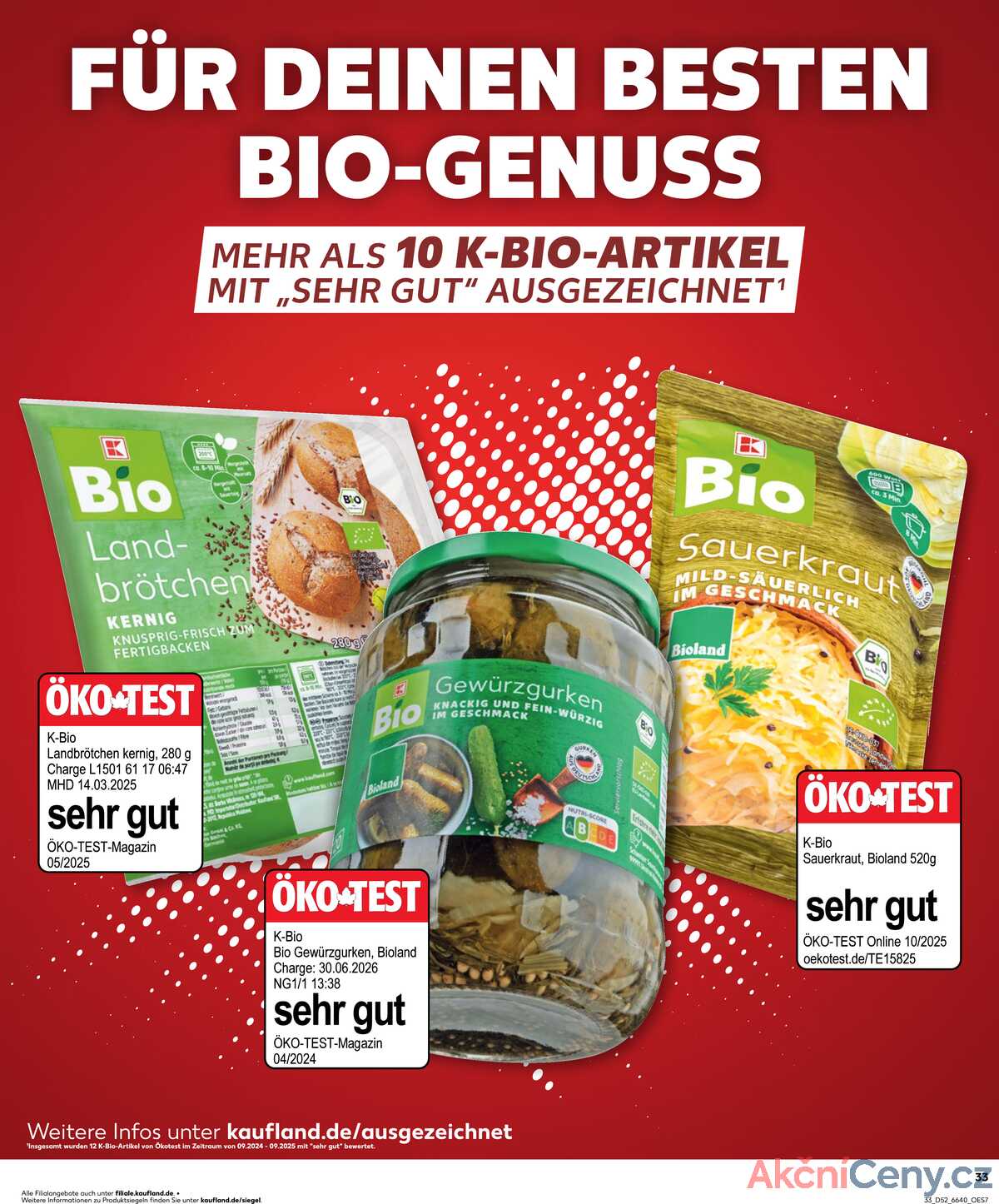 Leták Kaufland Německo 27.12.-31.12.2025 strana 33