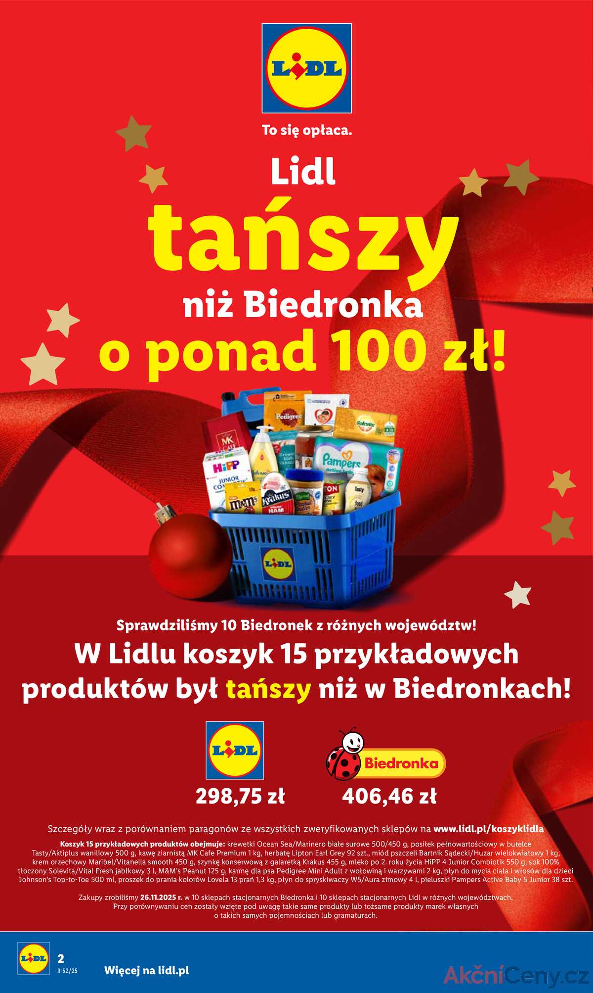Leták Lidl Polsko 22.12.-23.12.2025 strana 2