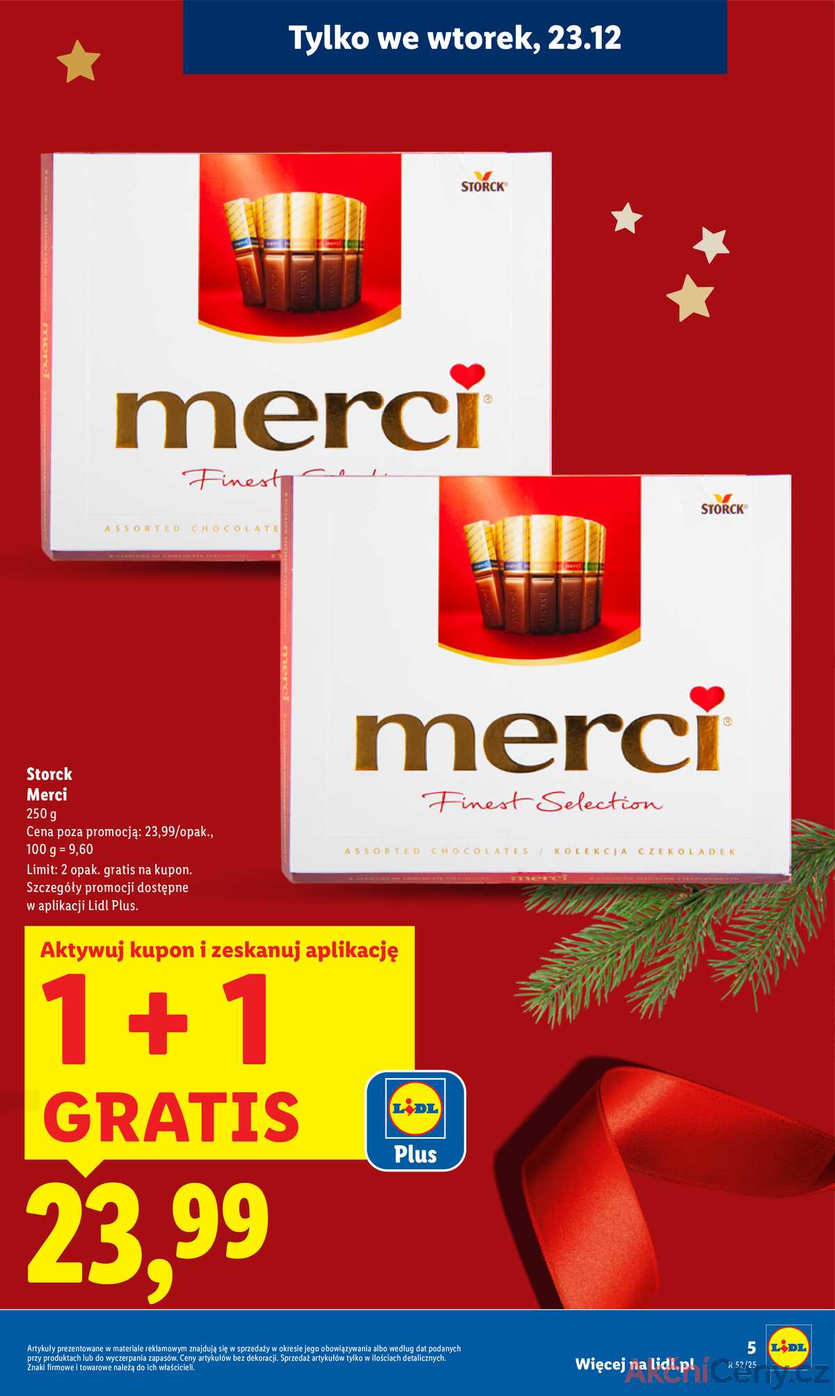 Leták Lidl Polsko 22.12.-23.12.2025 strana 5