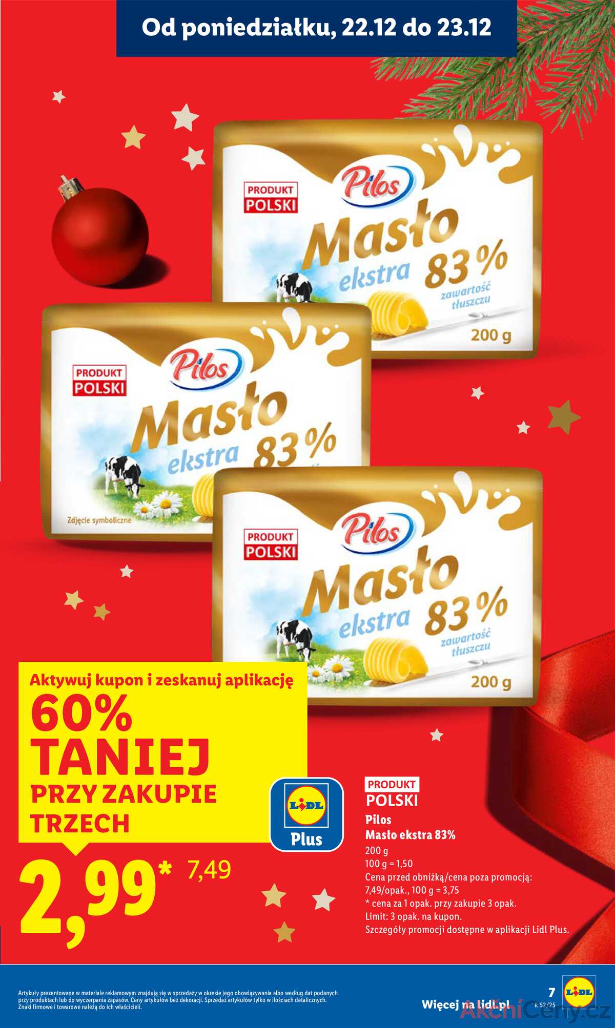 Leták Lidl Polsko 22.12.-23.12.2025 strana 7