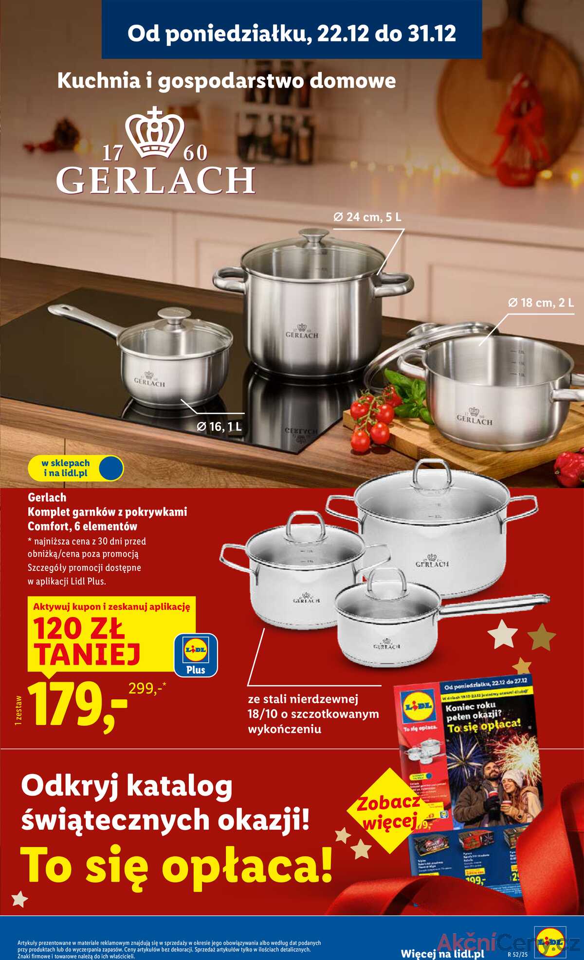 Leták Lidl Polsko 22.12.-23.12.2025 strana 21