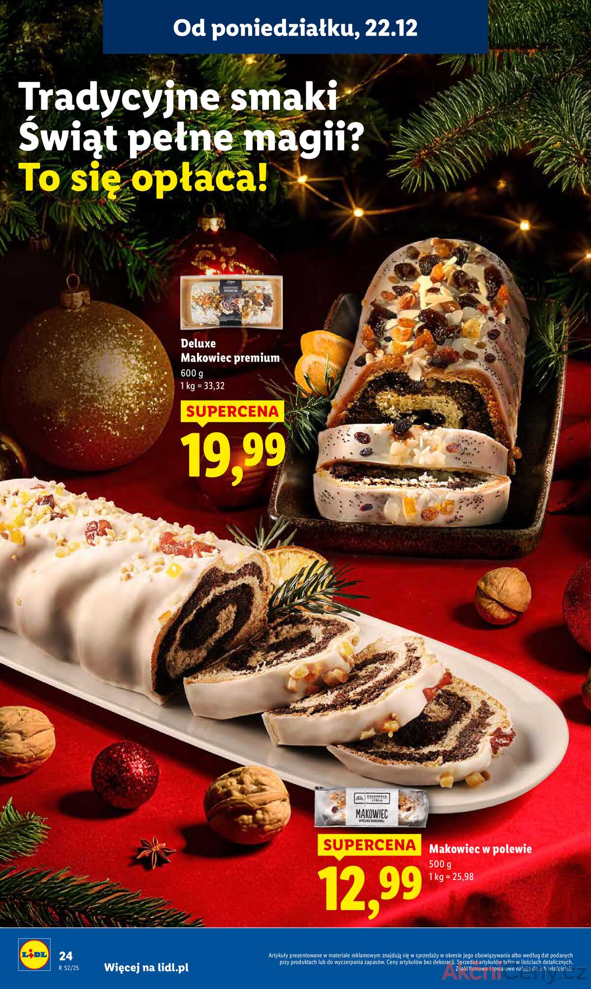 Leták Lidl Polsko 22.12.-23.12.2025 strana 26