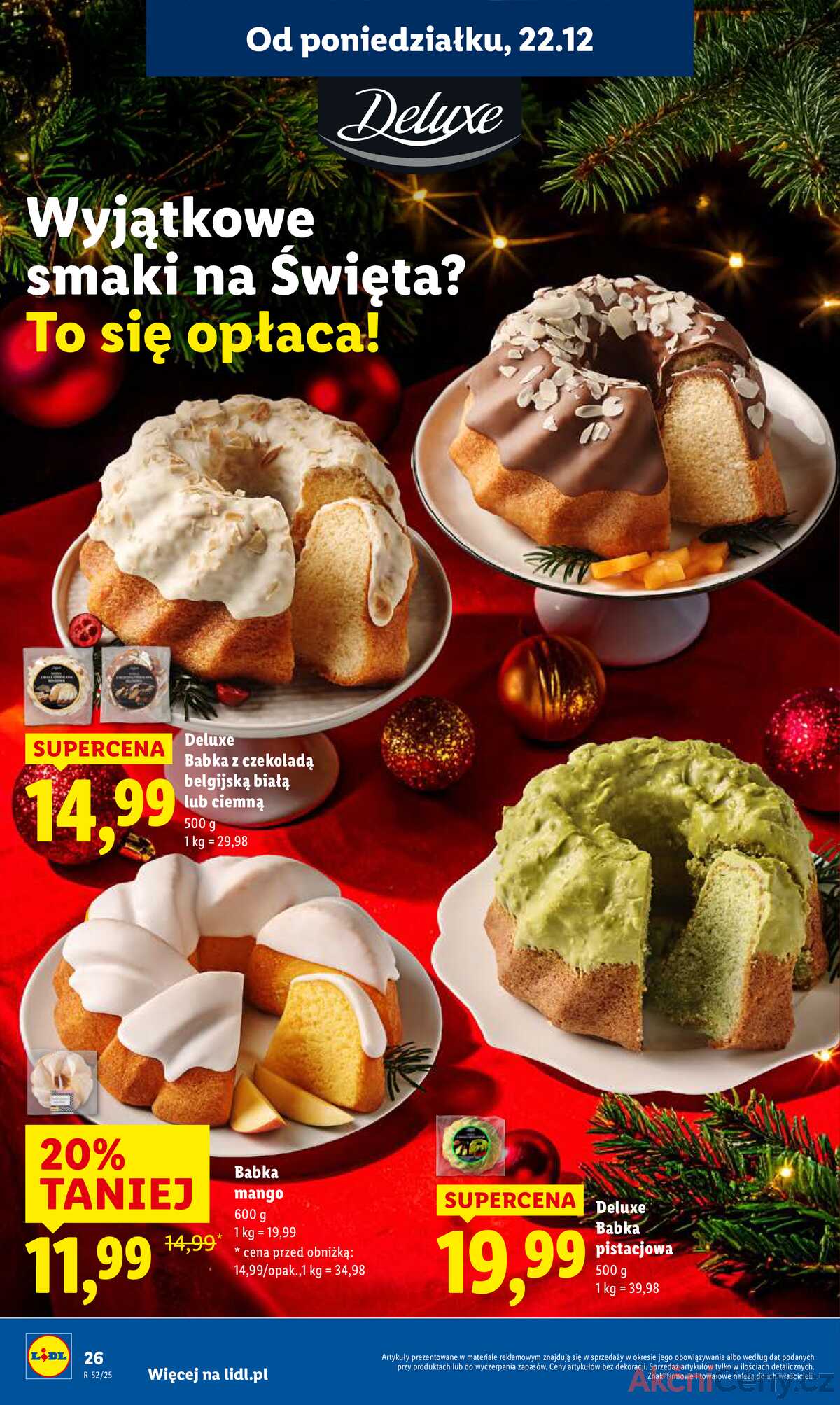 Leták Lidl Polsko 22.12.-23.12.2025 strana 28