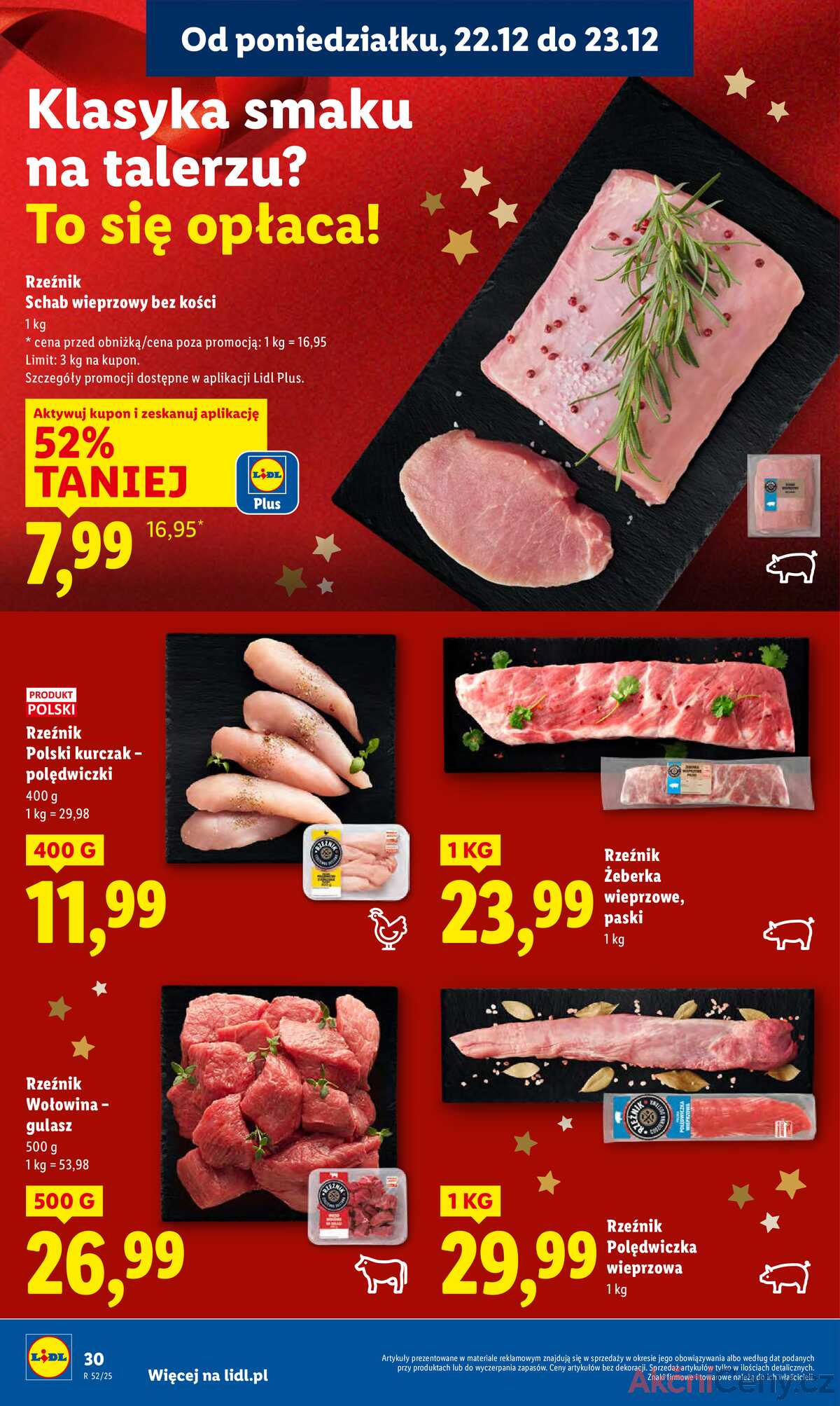 Leták Lidl Polsko 22.12.-23.12.2025 strana 32
