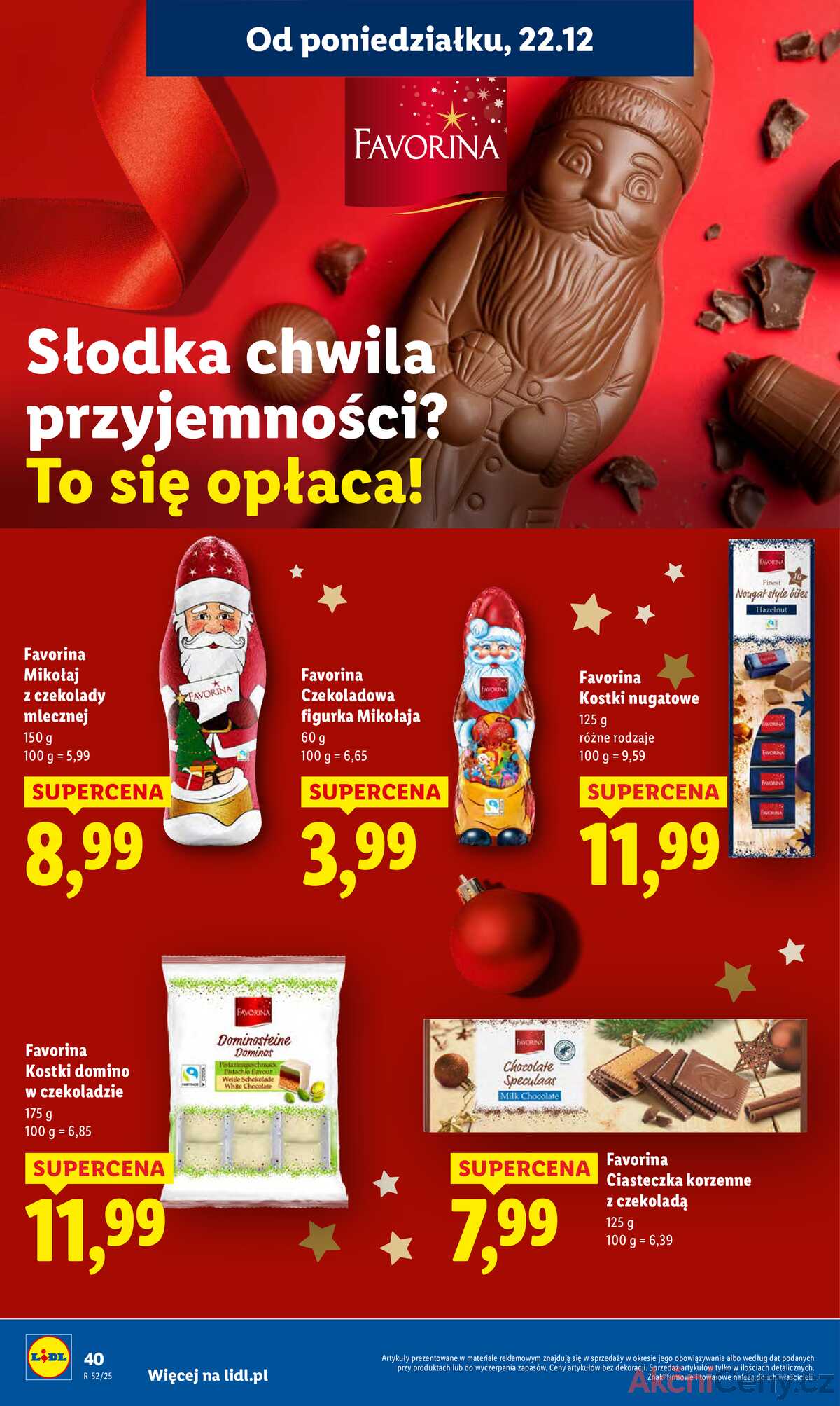 Leták Lidl Polsko 22.12.-23.12.2025 strana 42