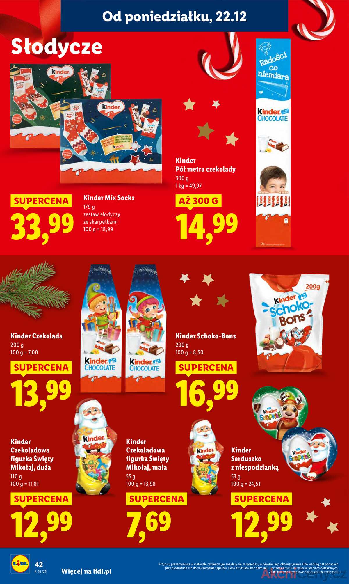 Leták Lidl Polsko 22.12.-23.12.2025 strana 44