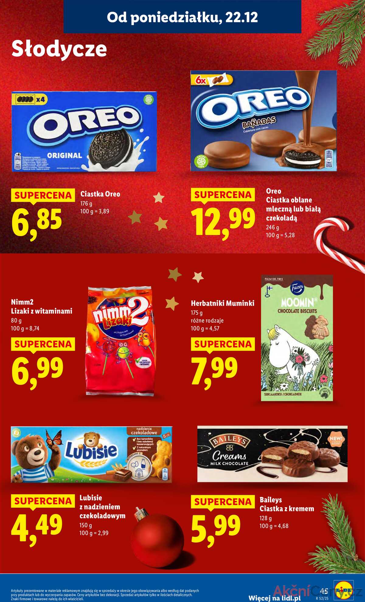 Leták Lidl Polsko 22.12.-23.12.2025 strana 47