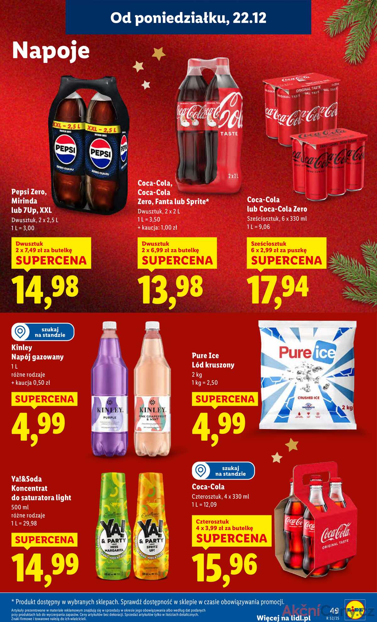 Leták Lidl Polsko 22.12.-23.12.2025 strana 51