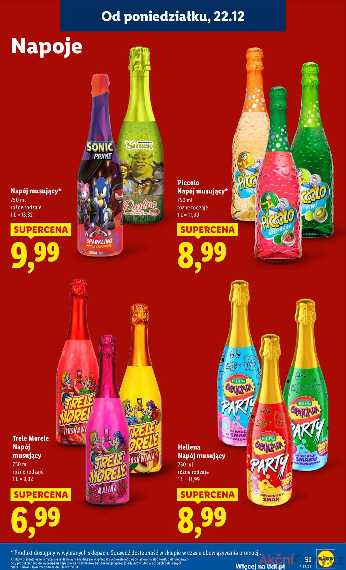 Leták Lidl Polsko 22.12.-23.12.2025 strana 53