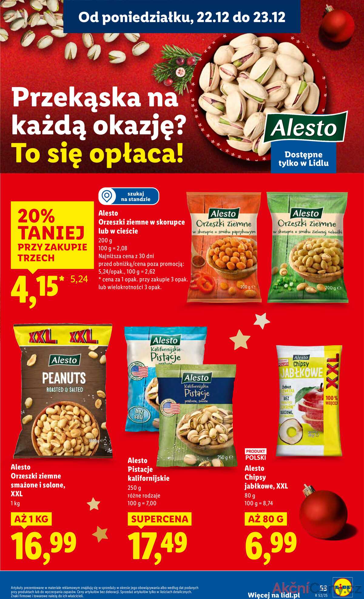 Leták Lidl Polsko 22.12.-23.12.2025 strana 55