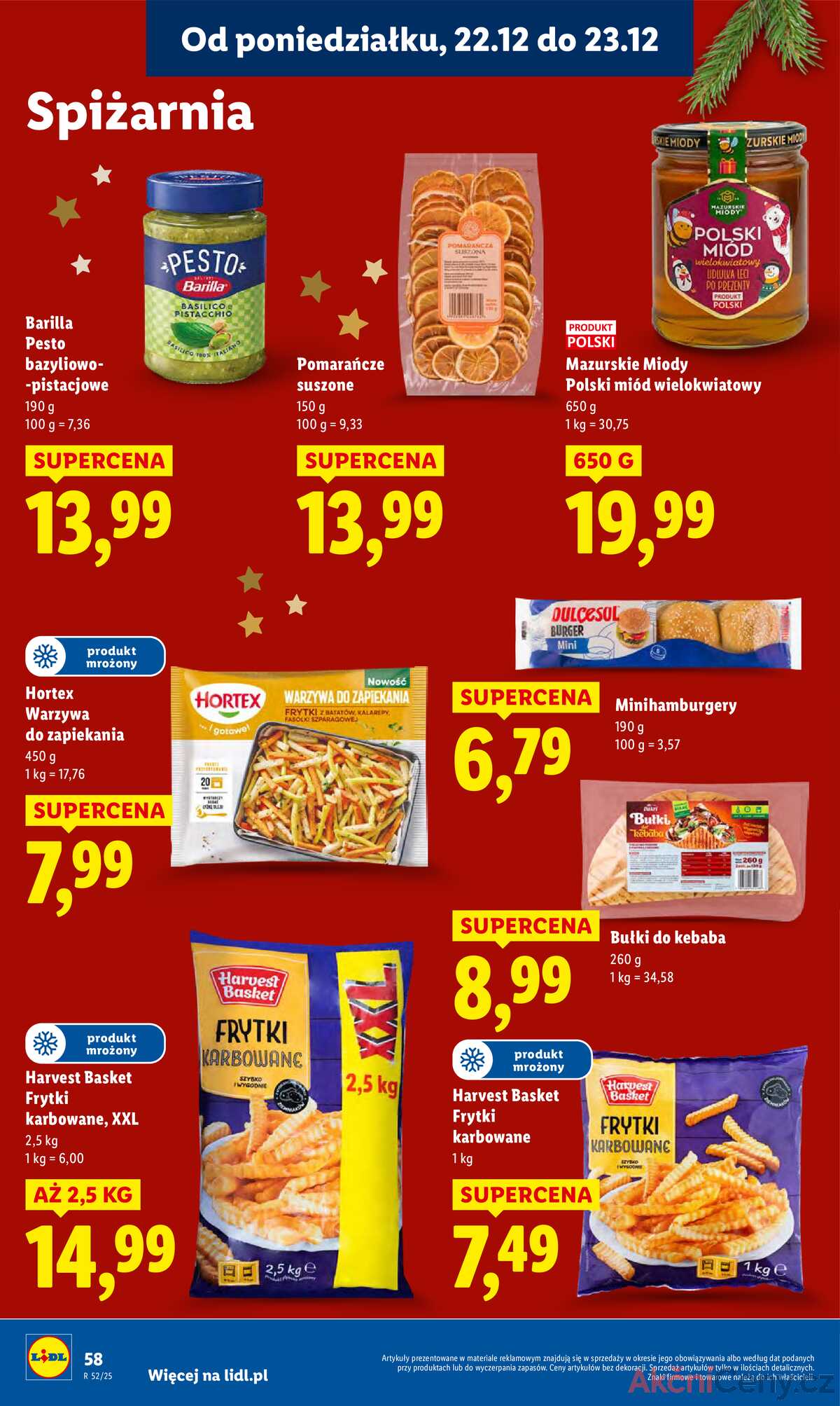 Leták Lidl Polsko 22.12.-23.12.2025 strana 60