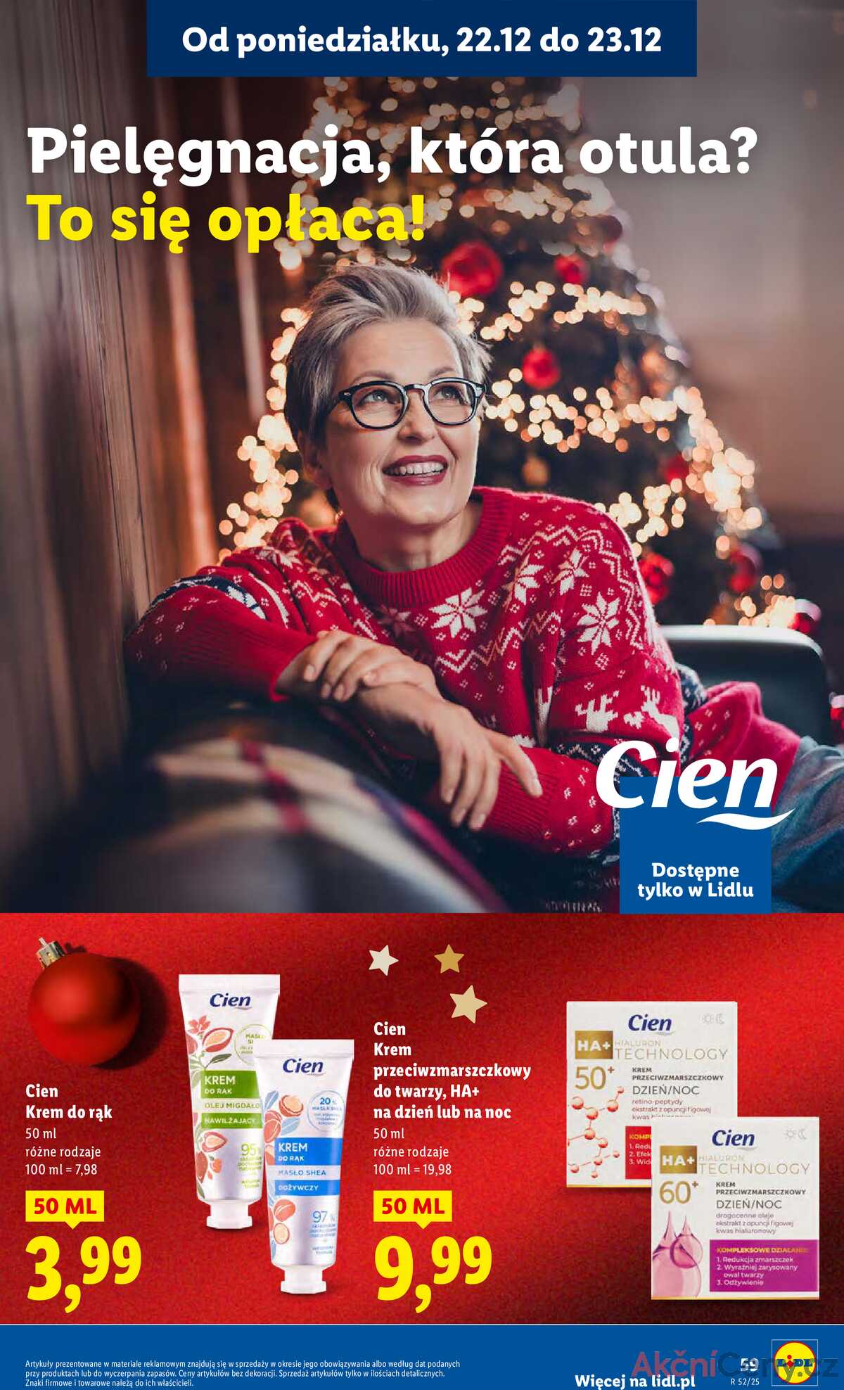 Leták Lidl Polsko 22.12.-23.12.2025 strana 61
