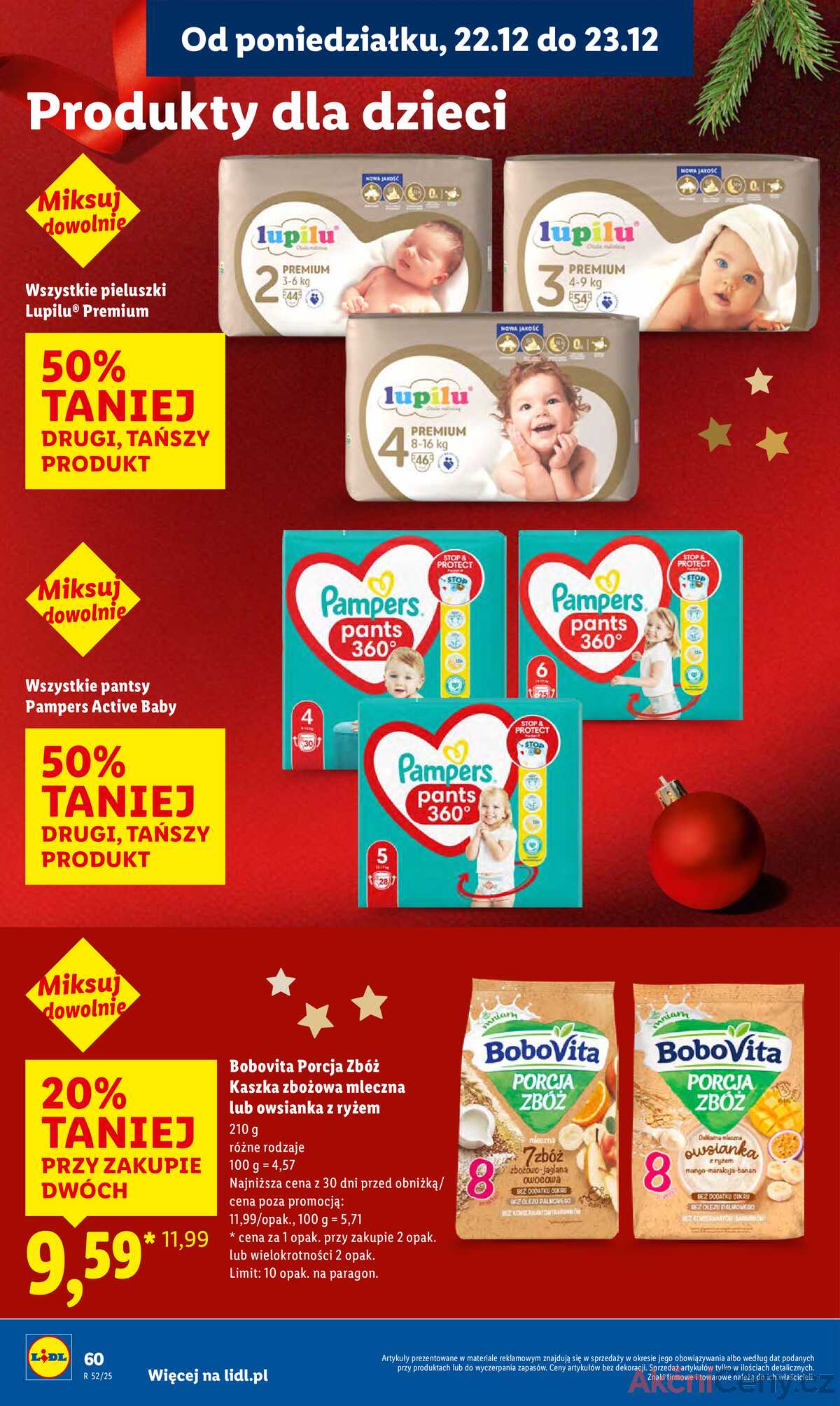 Leták Lidl Polsko 22.12.-23.12.2025 strana 62