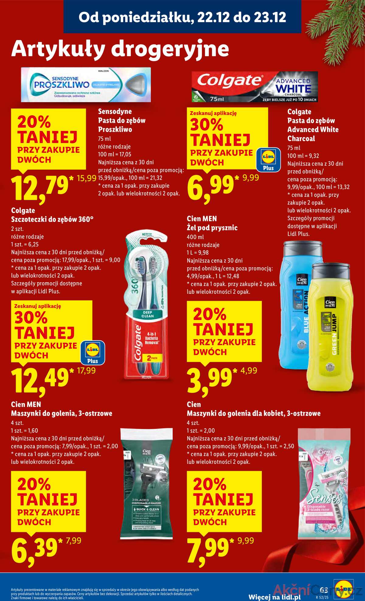 Leták Lidl Polsko 22.12.-23.12.2025 strana 65