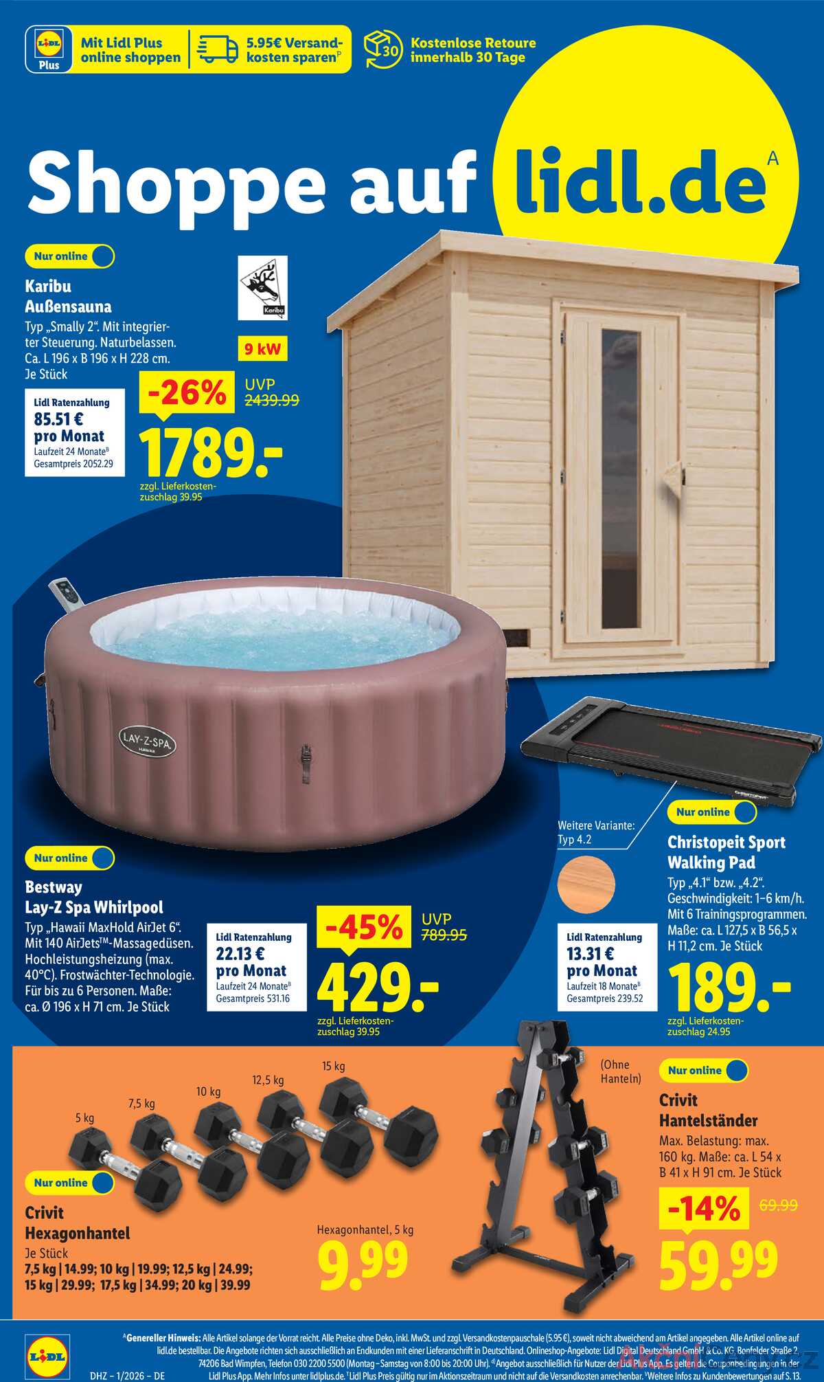 Leták Lidl Německo 29.12.-3.1.2026 strana 6