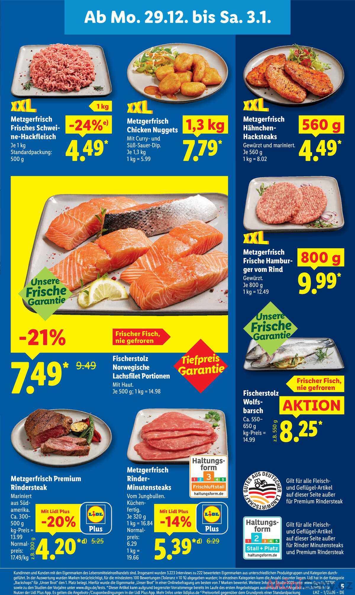 Leták Lidl Německo 29.12.-3.1.2026 strana 11