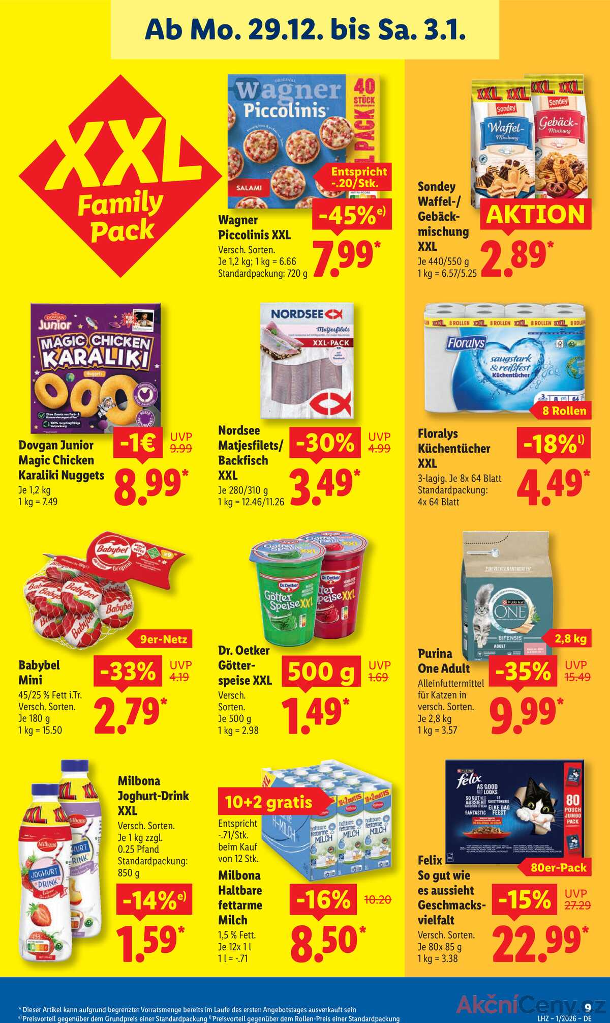 Leták Lidl Německo 29.12.-3.1.2026 strana 15