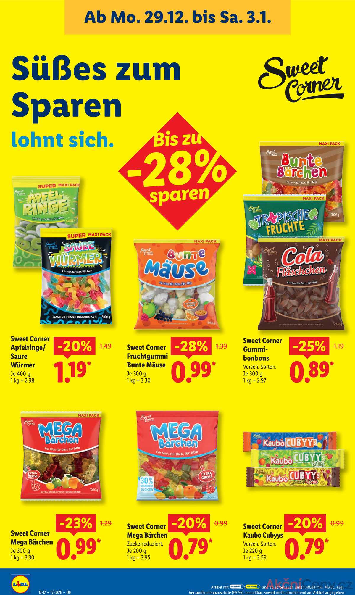 Leták Lidl Německo 29.12.-3.1.2026 strana 18
