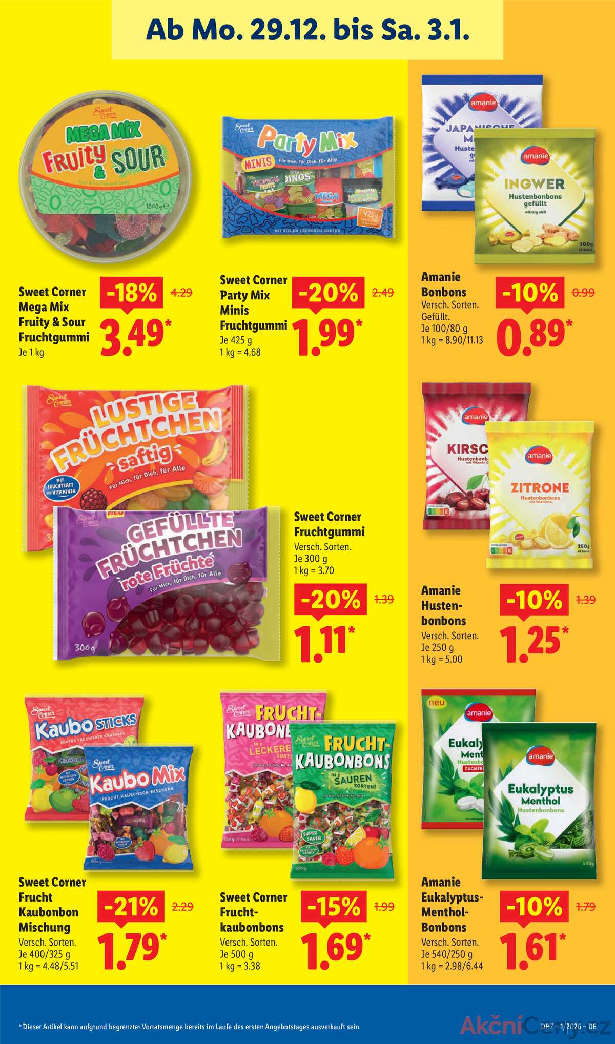 Leták Lidl Německo 29.12.-3.1.2026 strana 19