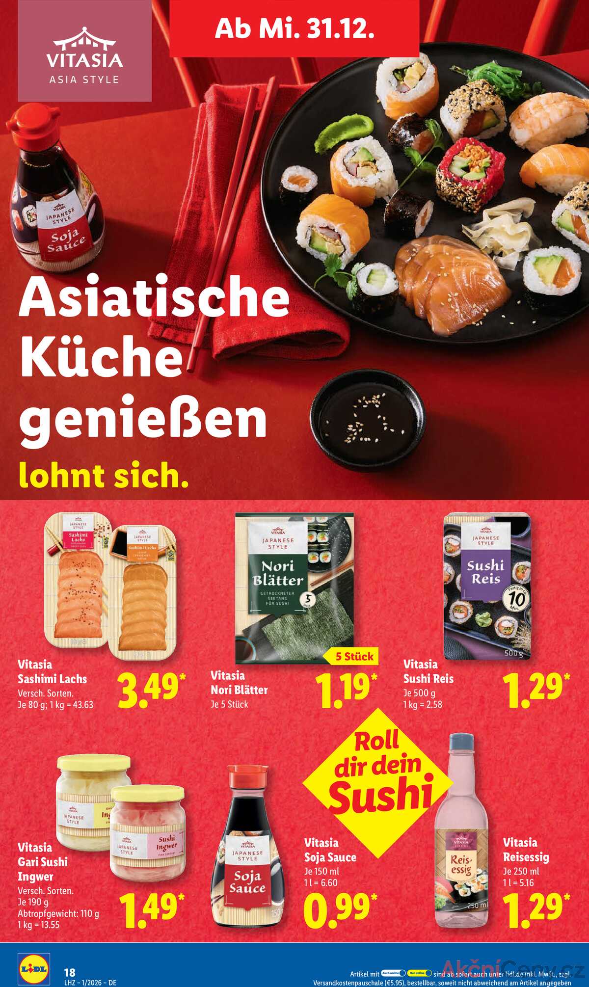 Leták Lidl Německo 29.12.-3.1.2026 strana 28
