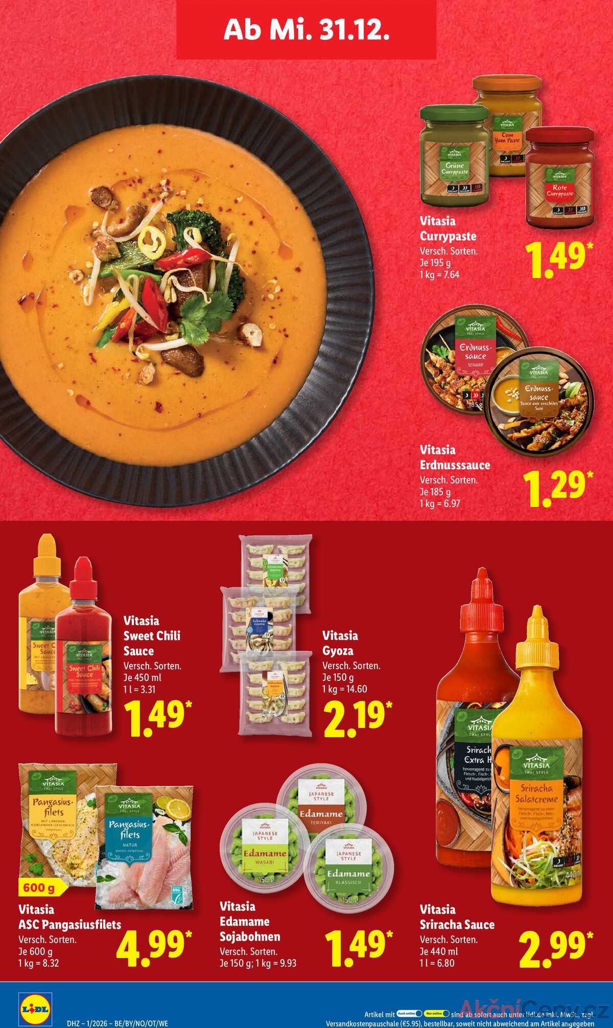 Leták Lidl Německo 29.12.-3.1.2026 strana 32