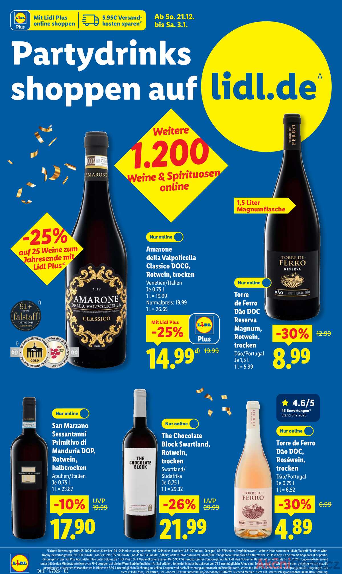 Leták Lidl Německo 29.12.-3.1.2026 strana 34