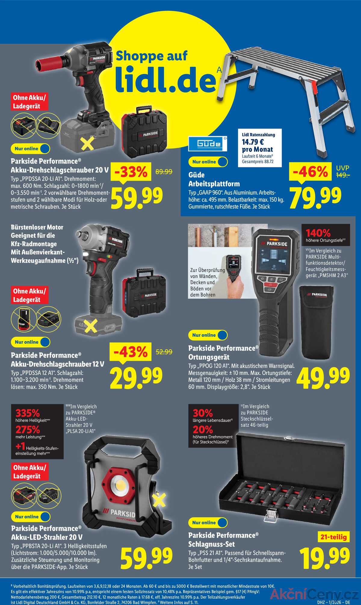 Leták Lidl Německo 29.12.-3.1.2026 strana 43