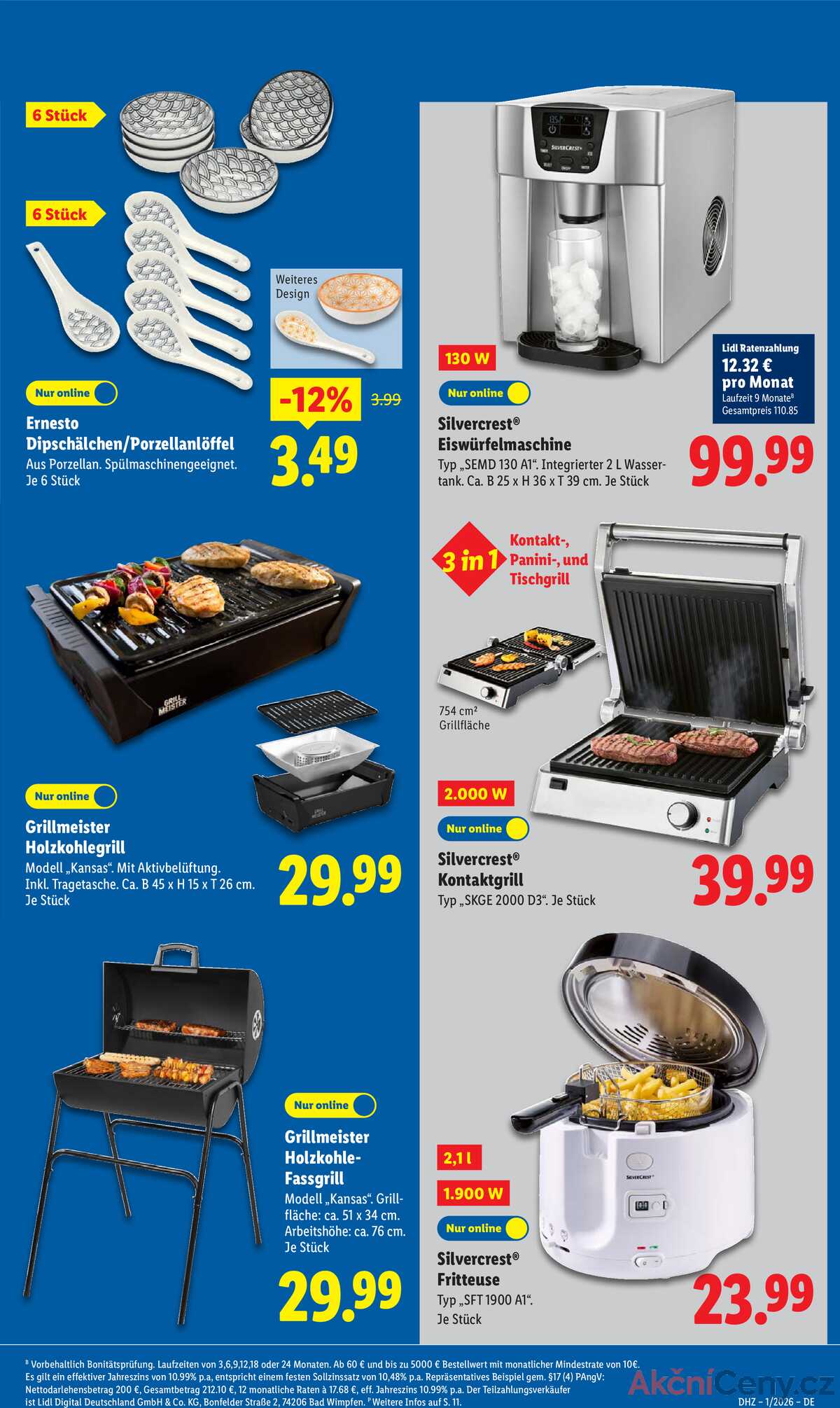 Leták Lidl Německo 29.12.-3.1.2026 strana 45