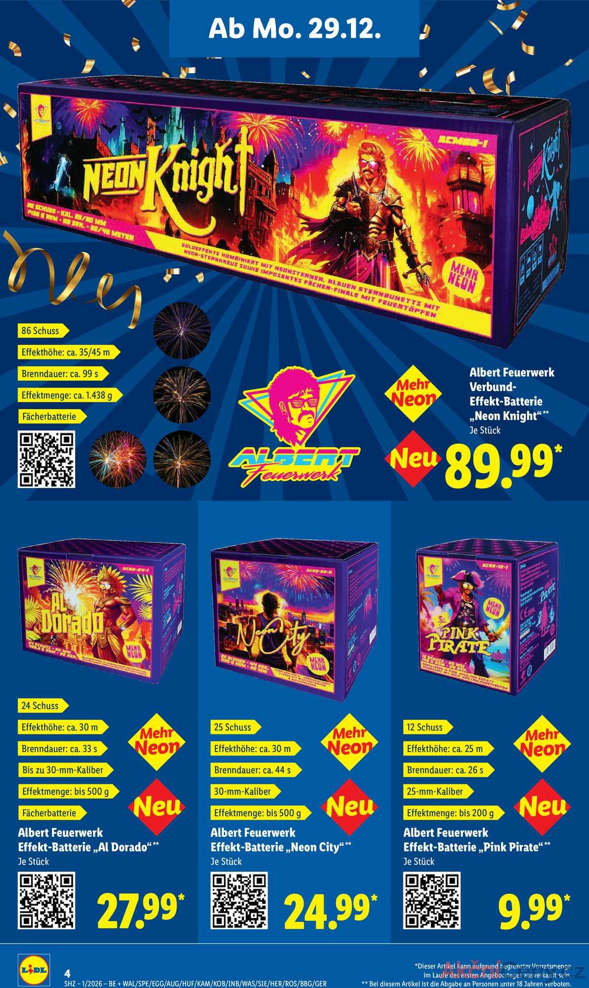 Leták Lidl Německo 29.12.-3.1.2026 strana 4