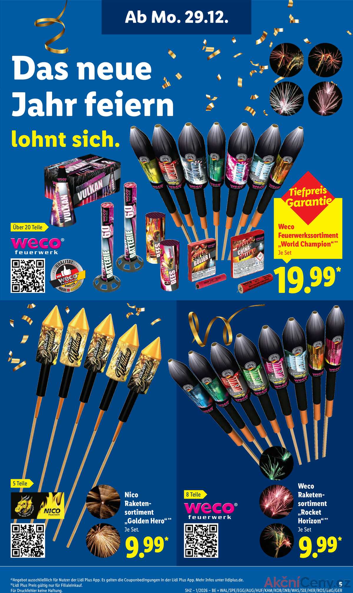Leták Lidl Německo 29.12.-3.1.2026 strana 5