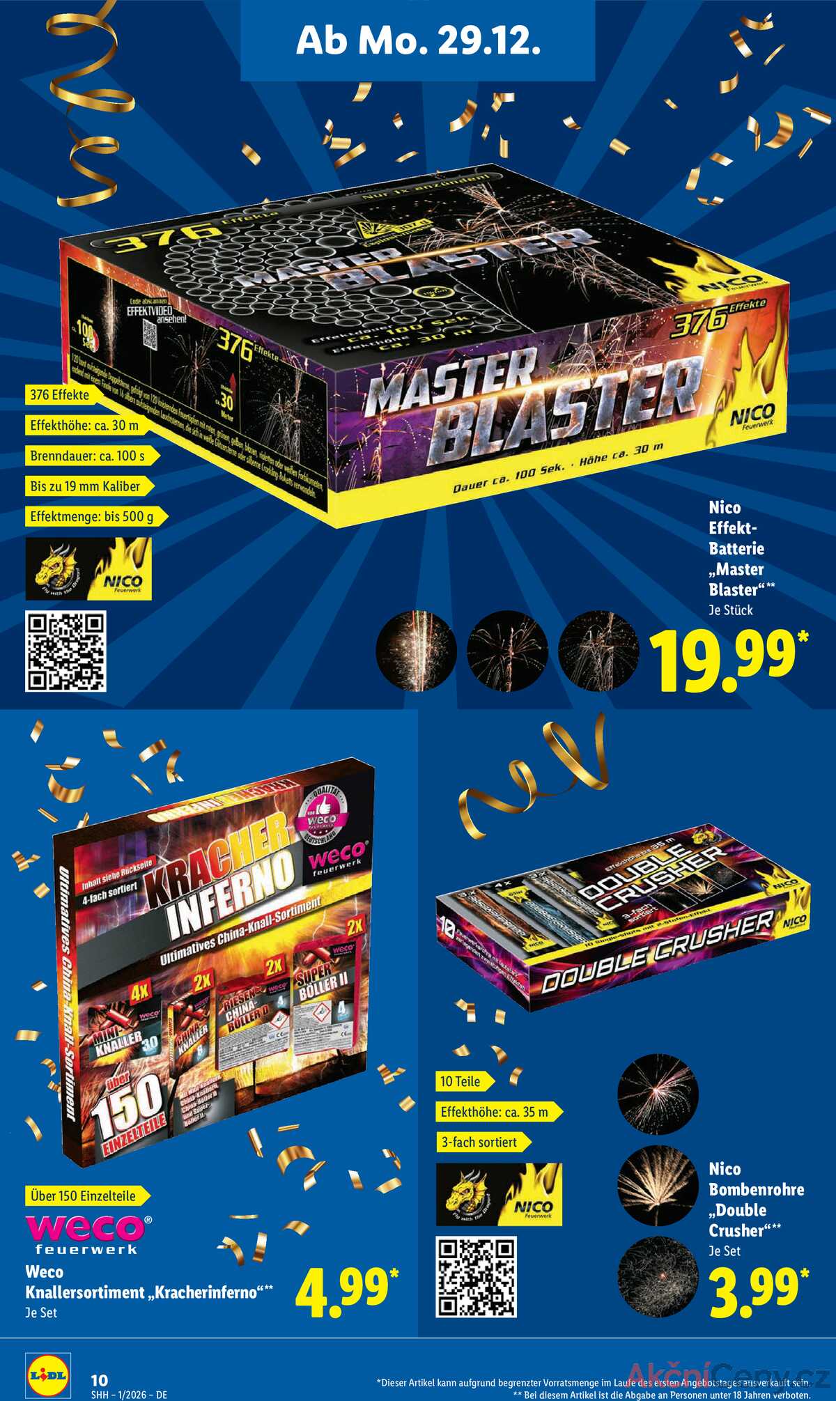 Leták Lidl Německo 29.12.-3.1.2026 strana 10