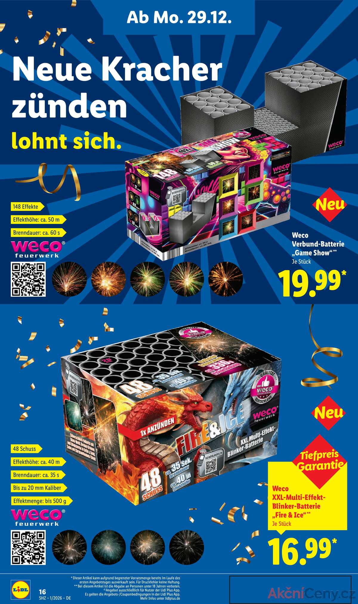 Leták Lidl Německo 29.12.-3.1.2026 strana 16