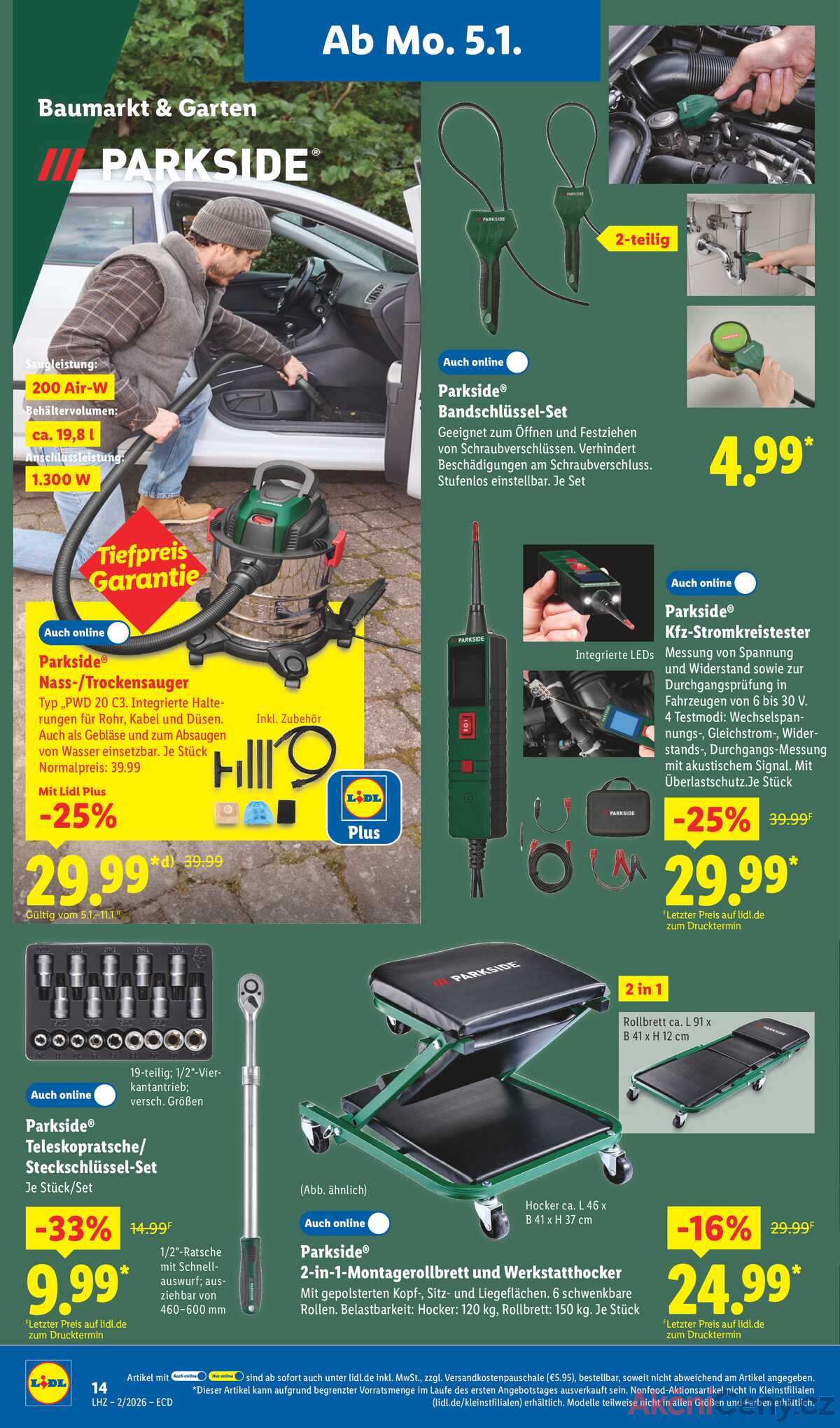 Leták Lidl Německo 5.1.-10.1.2026 strana 6