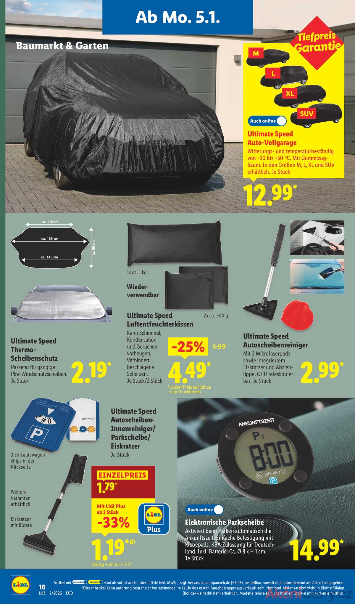 Leták Lidl Německo 5.1.-10.1.2026 strana 8