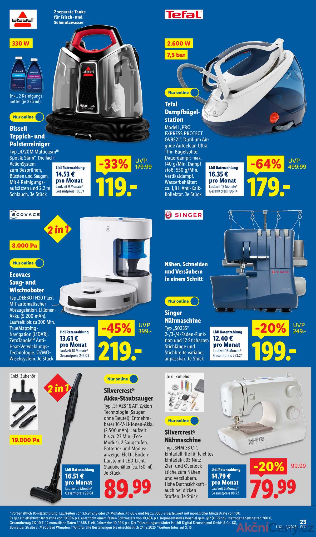 Leták Lidl Německo 5.1.-10.1.2026 strana 15