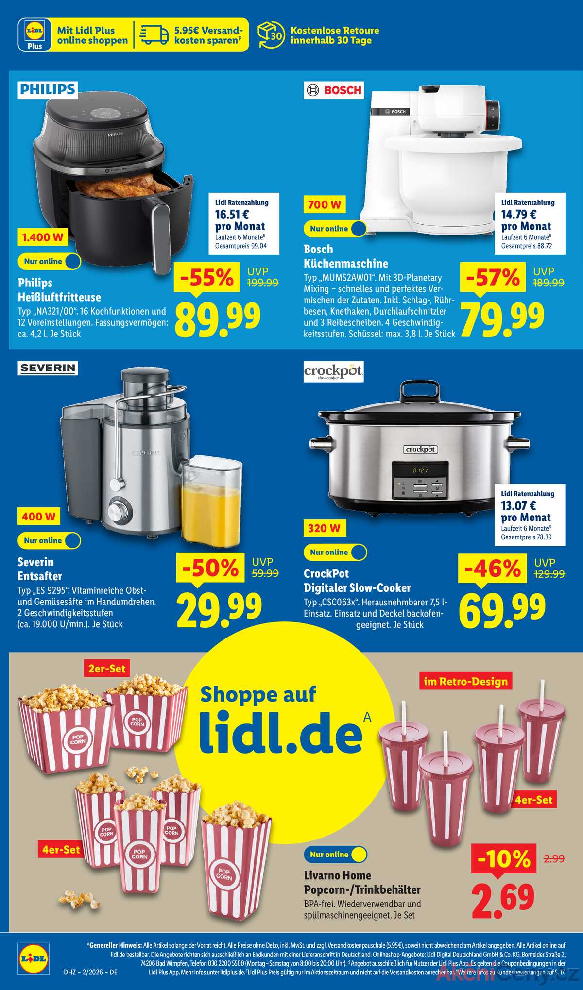 Leták Lidl Německo 5.1.-10.1.2026 strana 16
